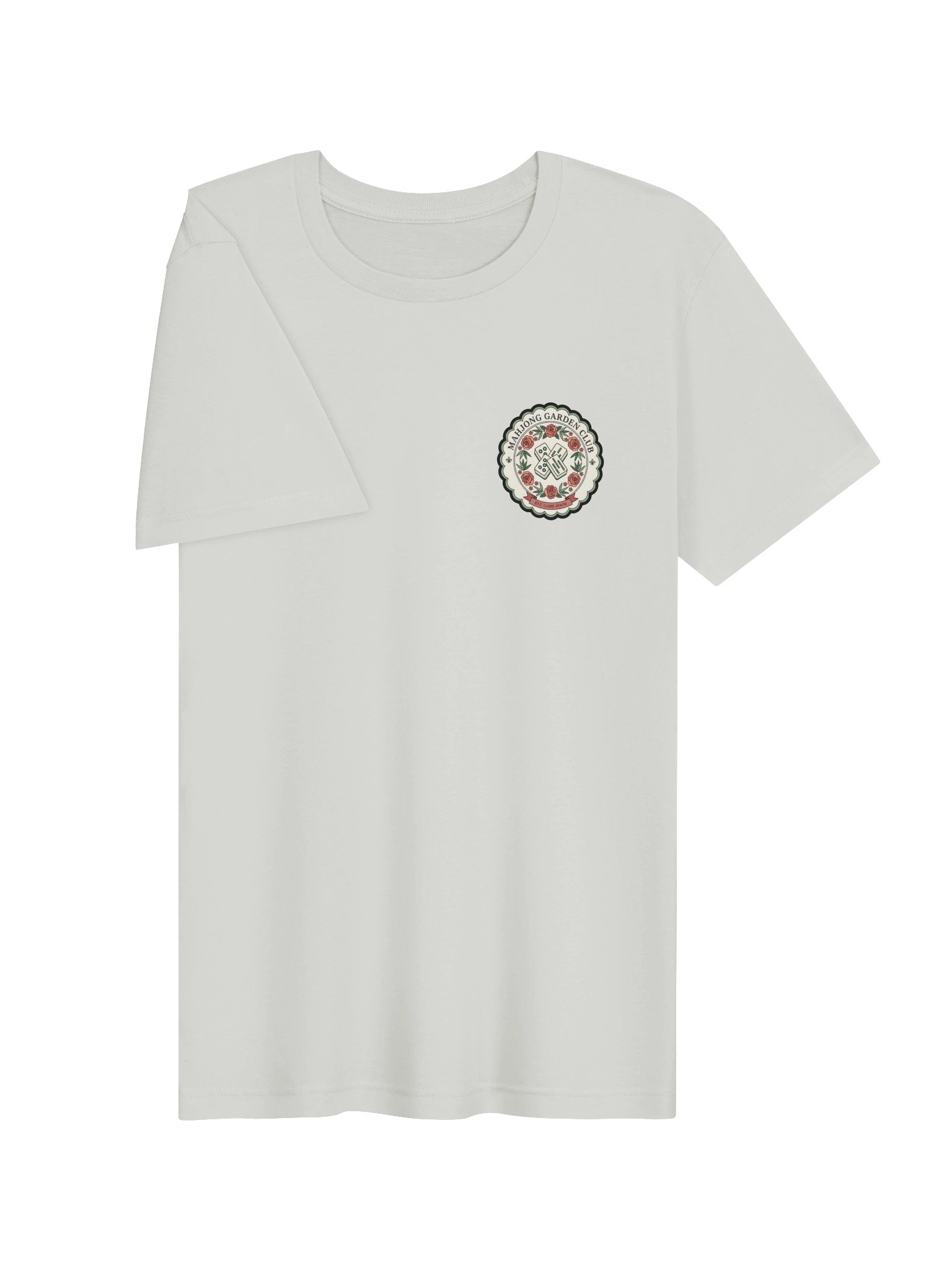 Mahjong Garden Club Front & Back T-Shirt | Floral Mahjong Shirt product image (16)