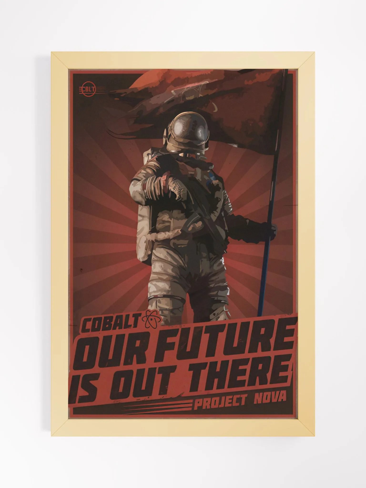 Cobalt Project Nova Framed Poster product image (6)