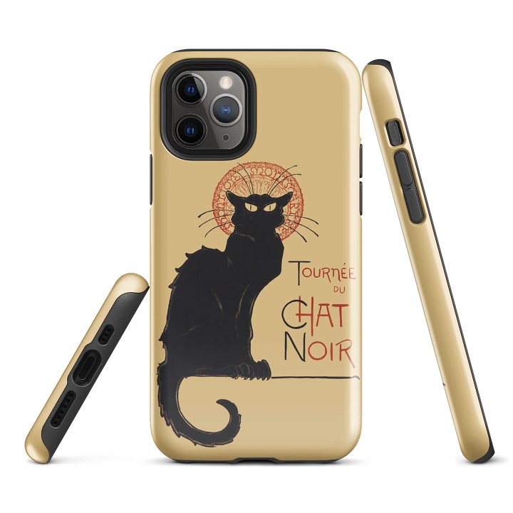 Le Chat Noir Minimal Cat iPhone® Tough Case product image (3)