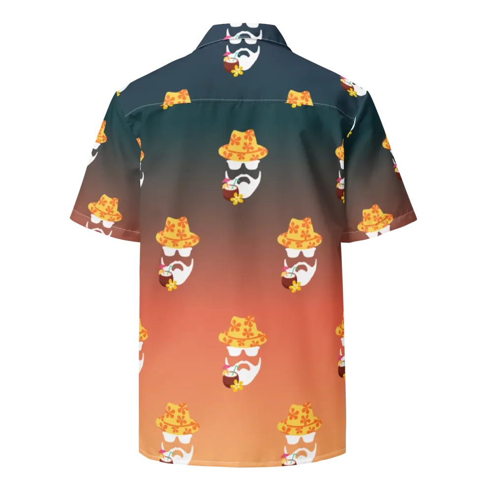 The Jon Hawaiian Shirt- Green/Orange product image (2)