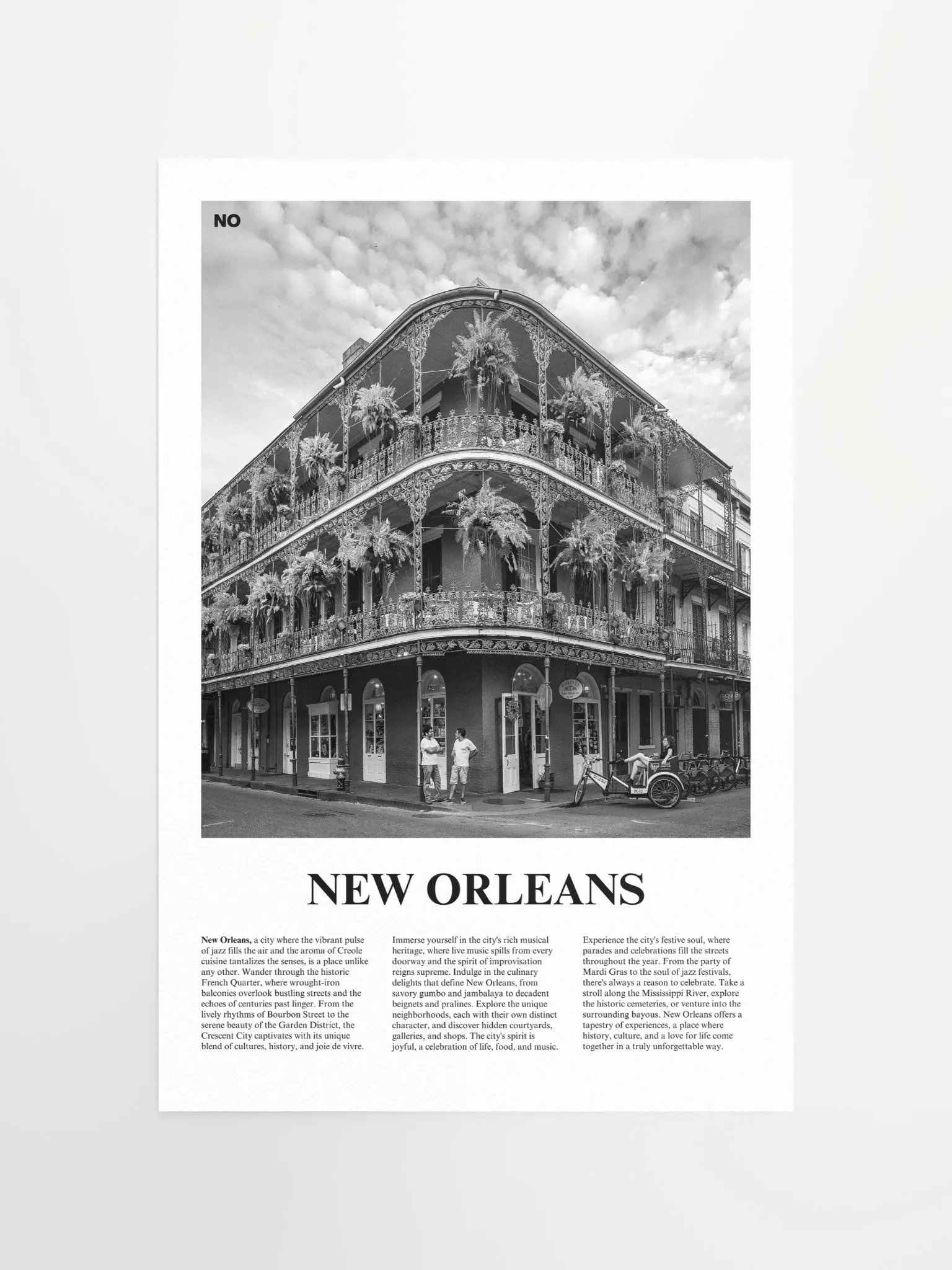 New Orleans 02 Newspaper Poster product image (13)