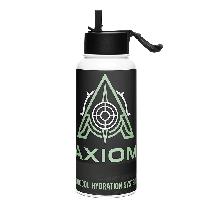 Axiom Studio | Protocol Hydration Systems Steel Water Bottle & Straw product image (1)