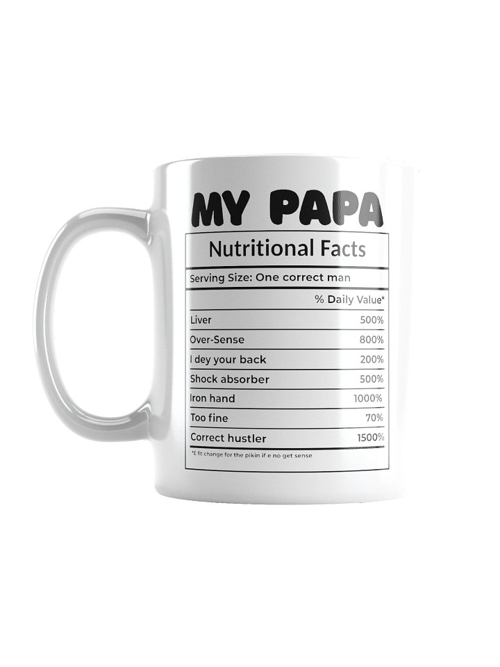 My Papa - nutritional facts product image (1)