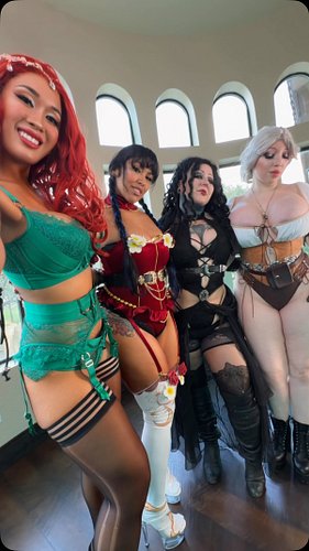 The Continent’s most dangerous girl group has some secrets to share. 🖤✨

#witcher #cosplayers #trissmerigold #cosplaybaddies ...