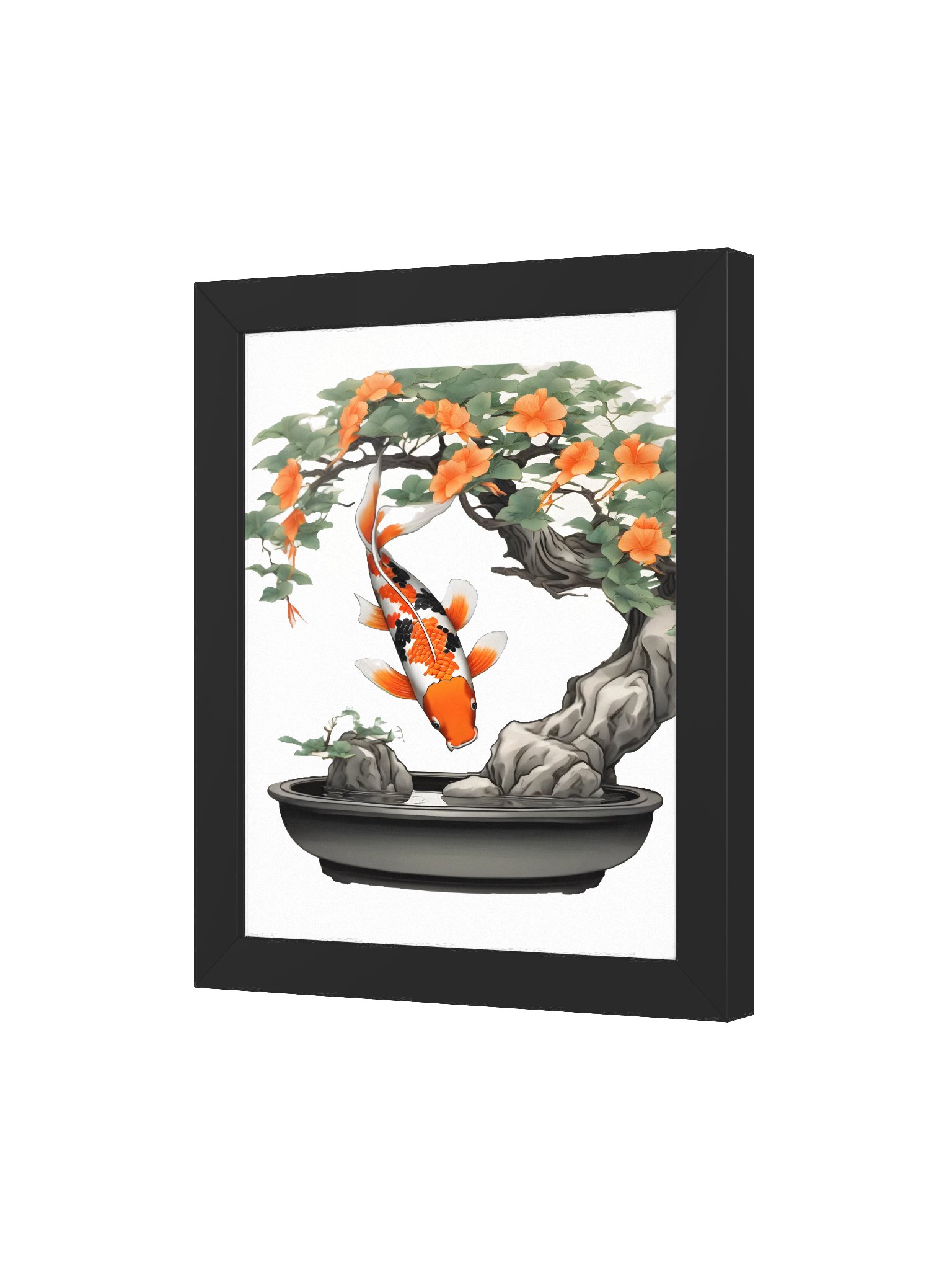 Tranquil Koi Fish Framed Art Print product image (21)
