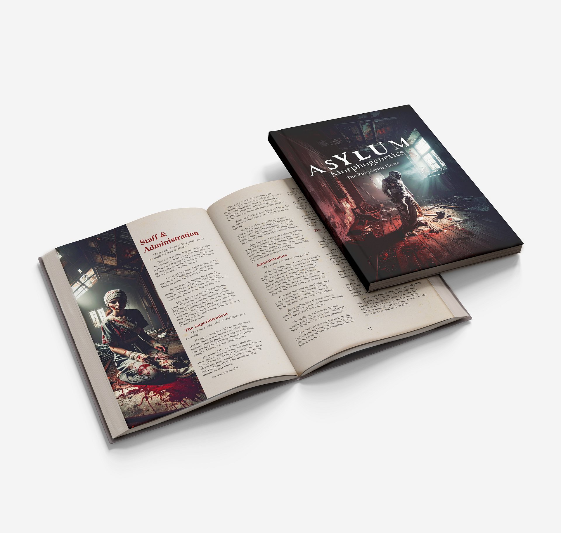 Asylum: Morphogenetics - The Roleplaying Game product image (2)