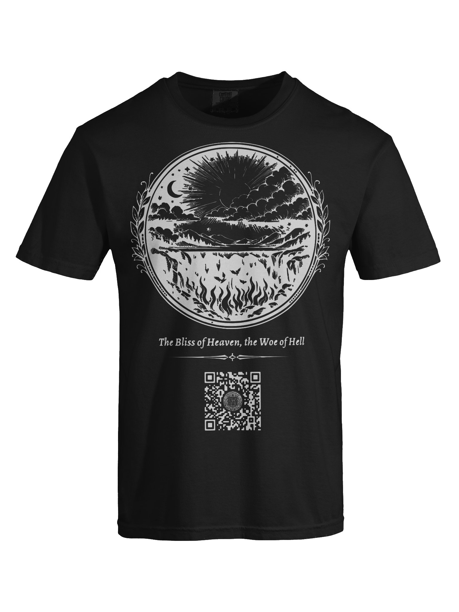 Bliss and Woe (White on Black/Color) product image (7)