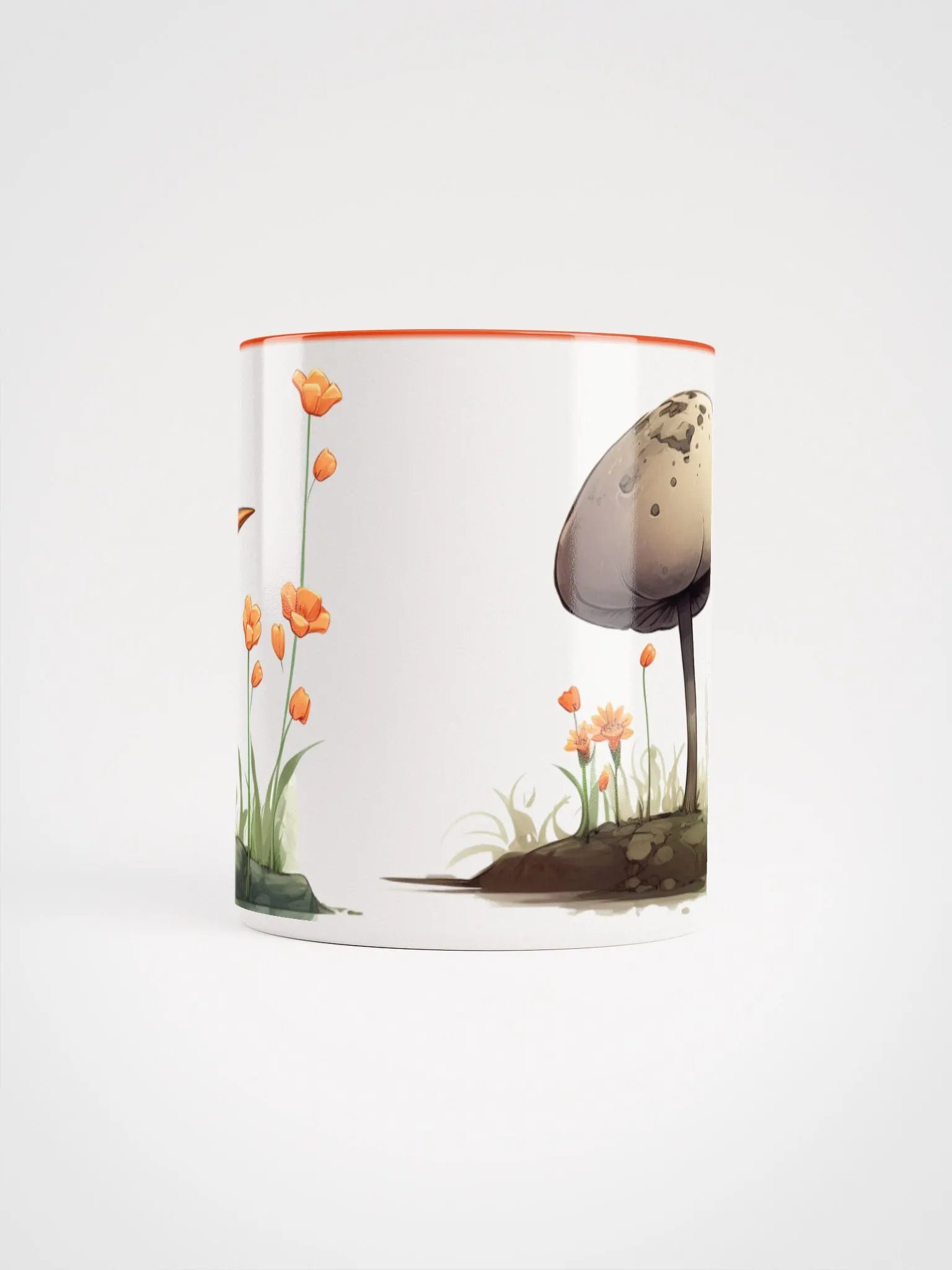 Fantastical Bird & Mushroom Paradise Mug: Limited Edition product image (5)