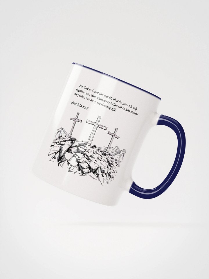 Two-tone Ceramic Mug-John3:16-B product image (22)