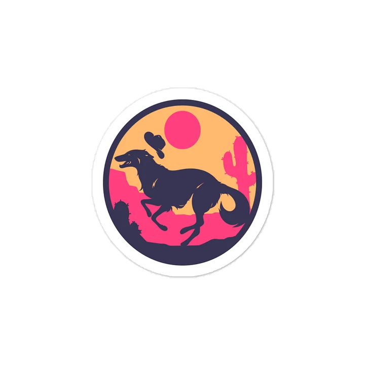 Silhouette Series: Happy Trails- Sticker product image (1)