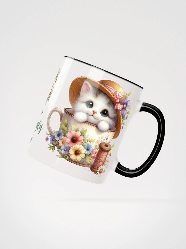 Sew Amazingly Cute Kitten Teacup Mug product image (24)