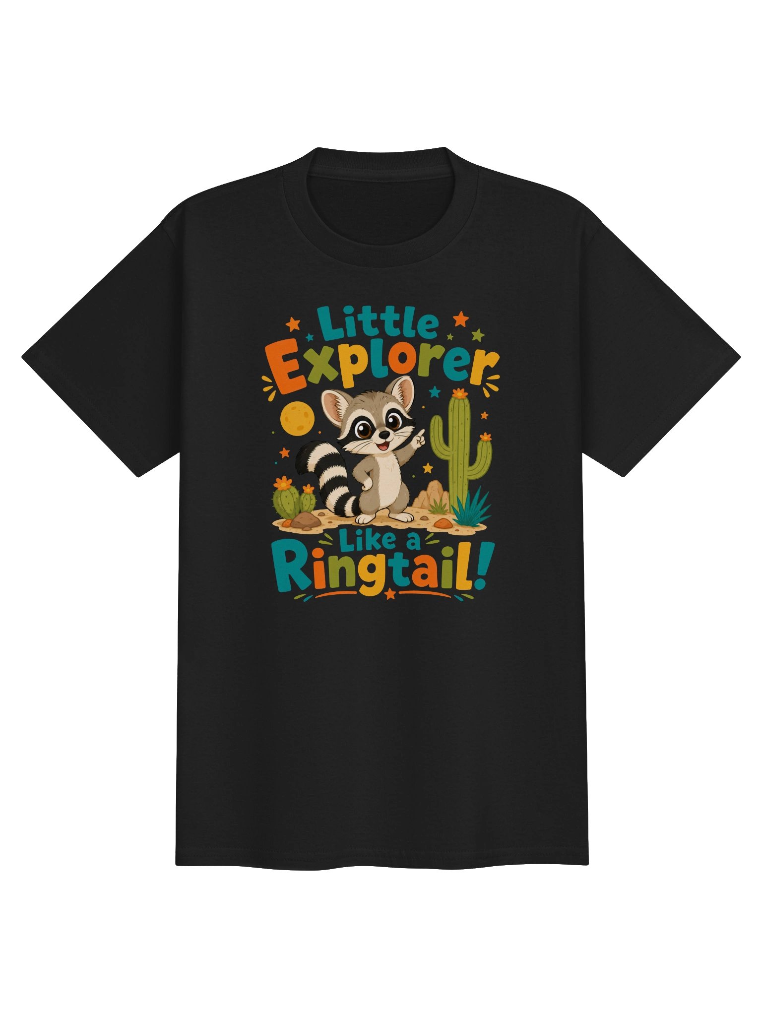 Little Explorer Ringtail Kids Tee product image (1)