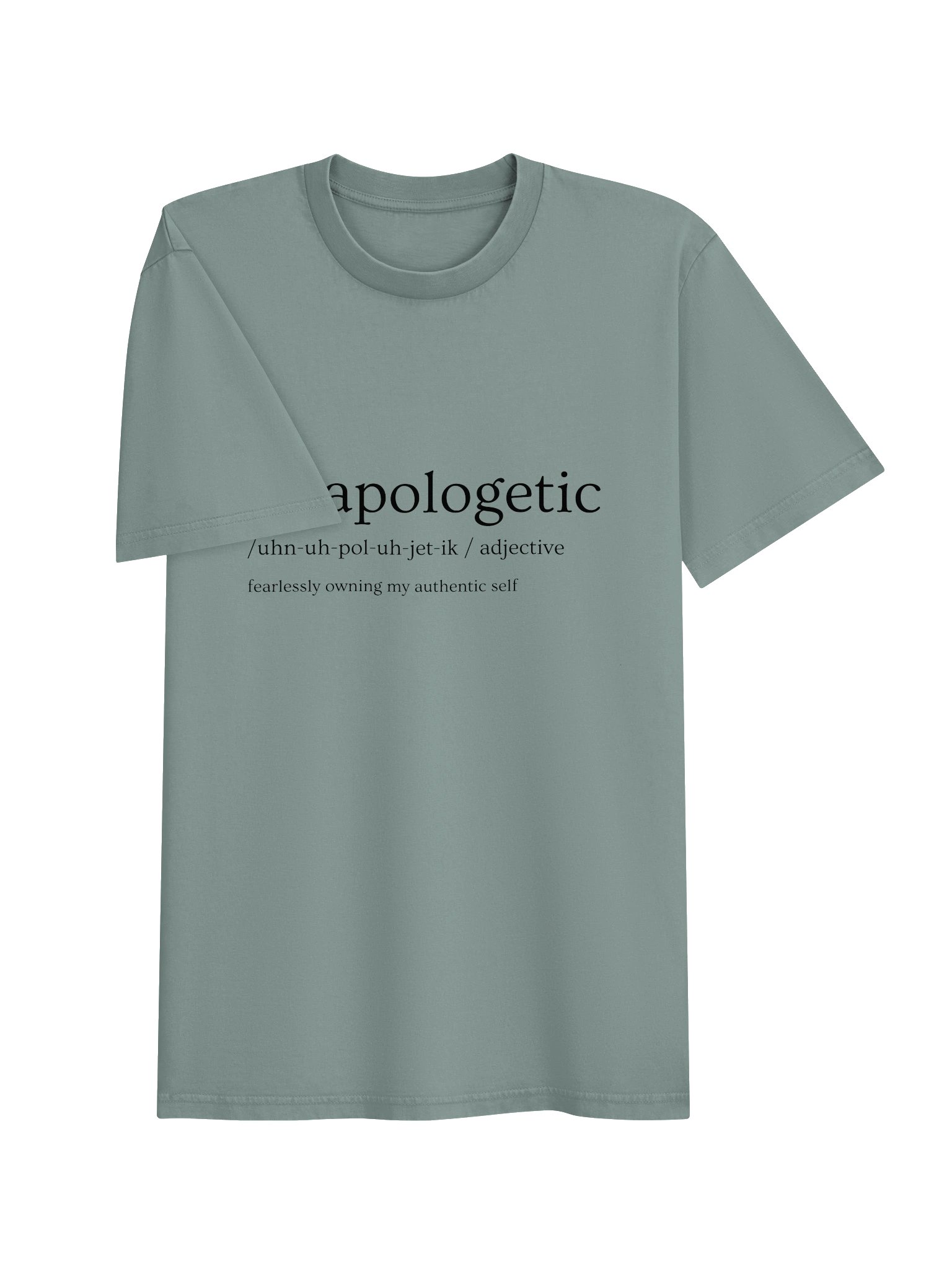 Unapologetic — Fearlessly Owning It --Unisex Garment Dyed T-Shirt product image (9)