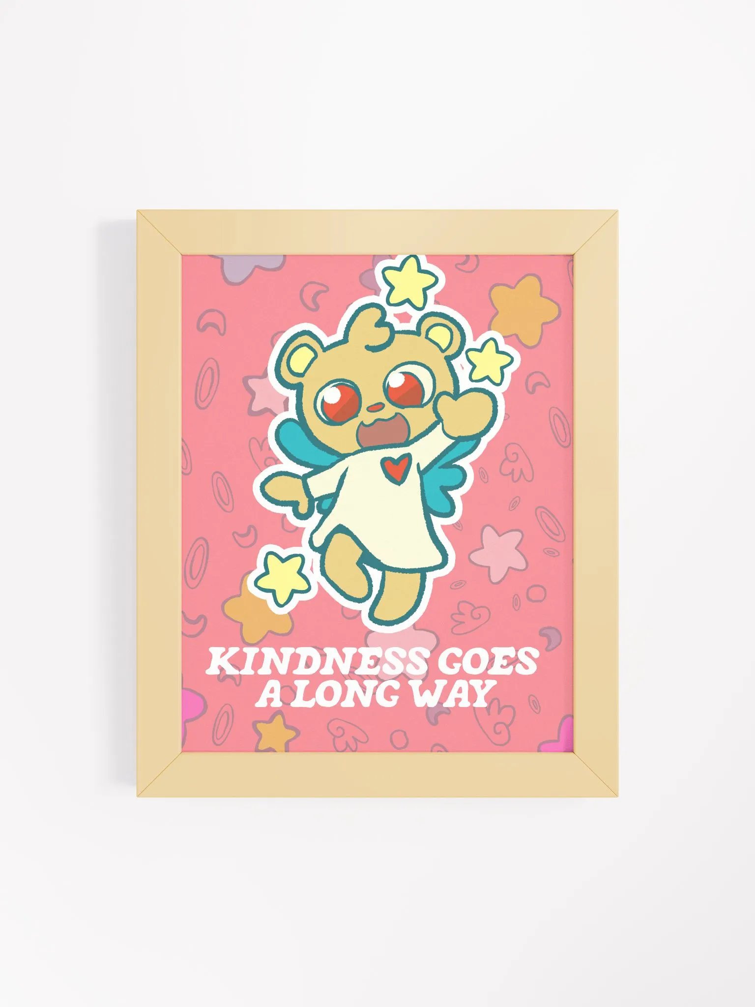 Kindness Goes A Long Way Framed Print product image (4)