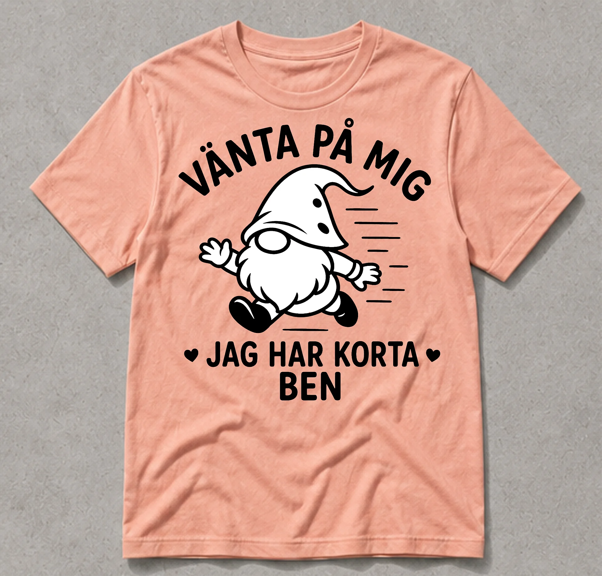 Söt Tomte T-shirt – Svensk Juldesign 🎄 product image (1)
