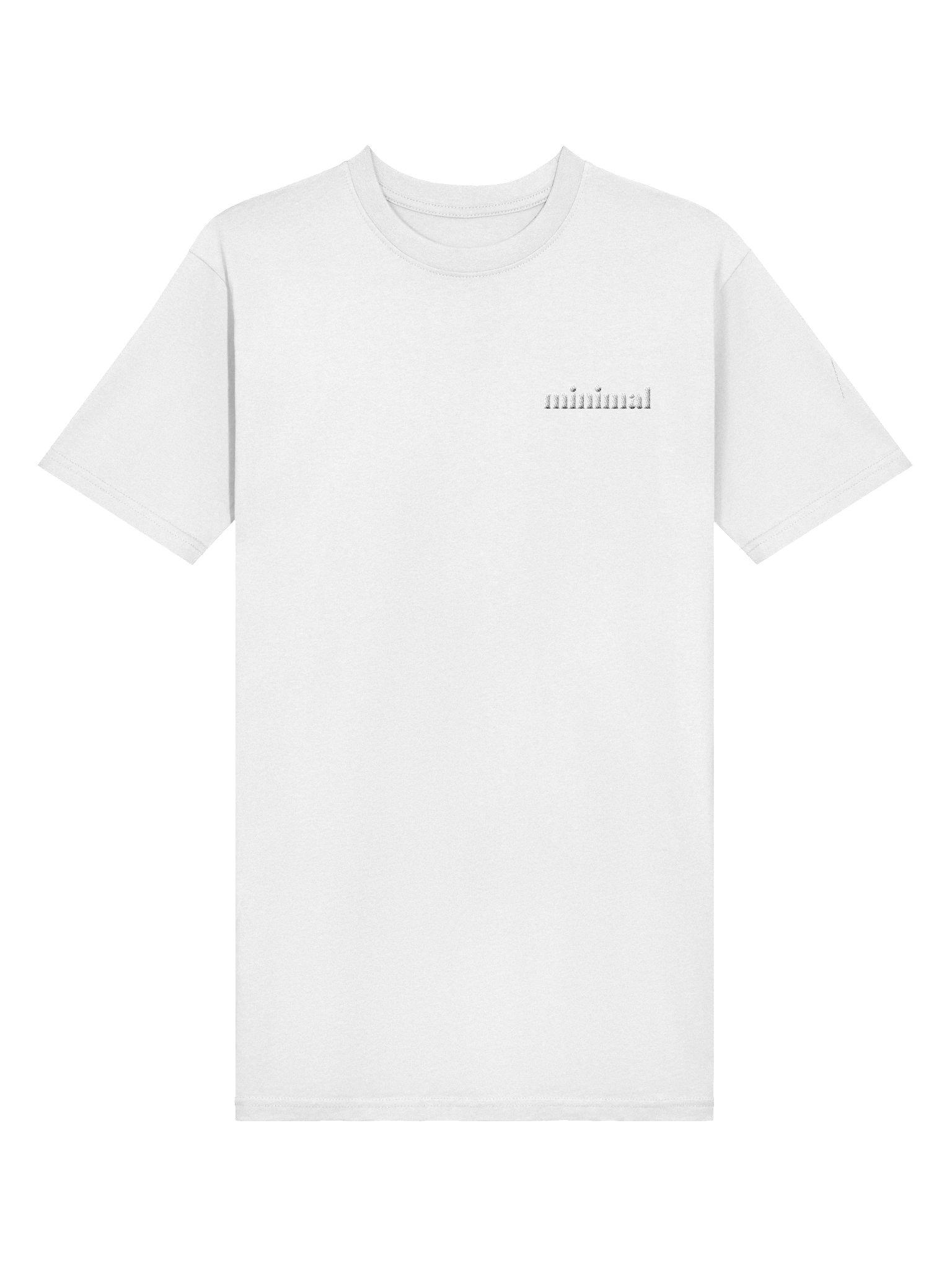 001: white stitched tee product image (4)