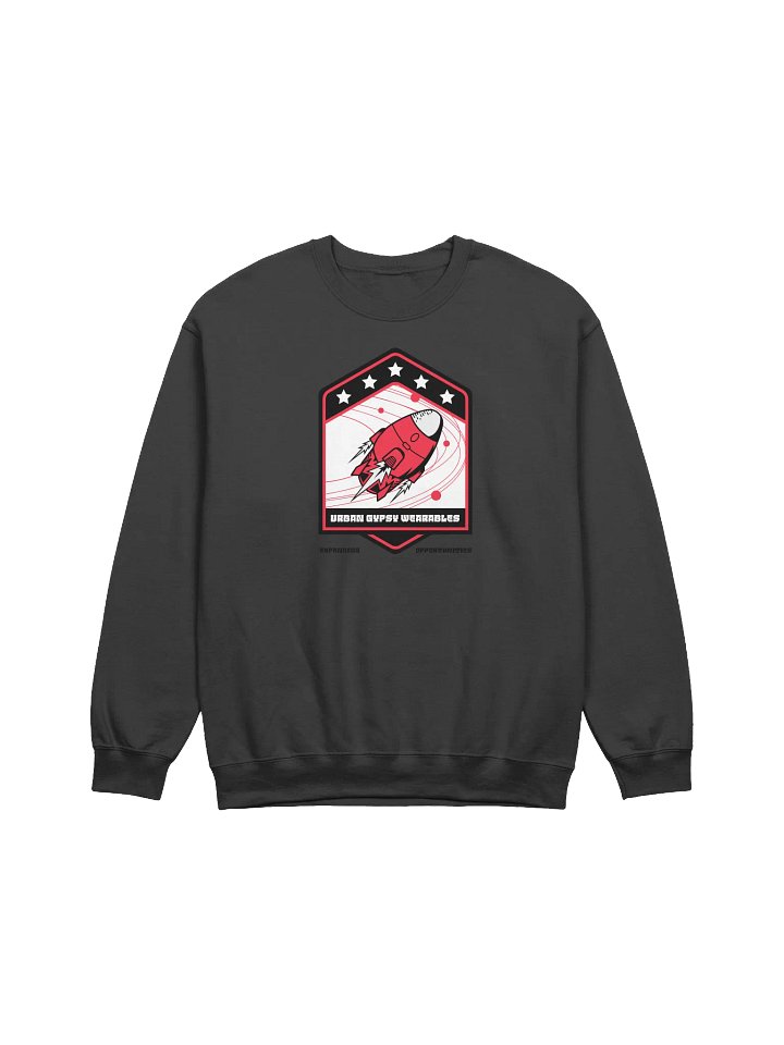 Cosmic Rocket Crewneck Sweatshirt product image (1)