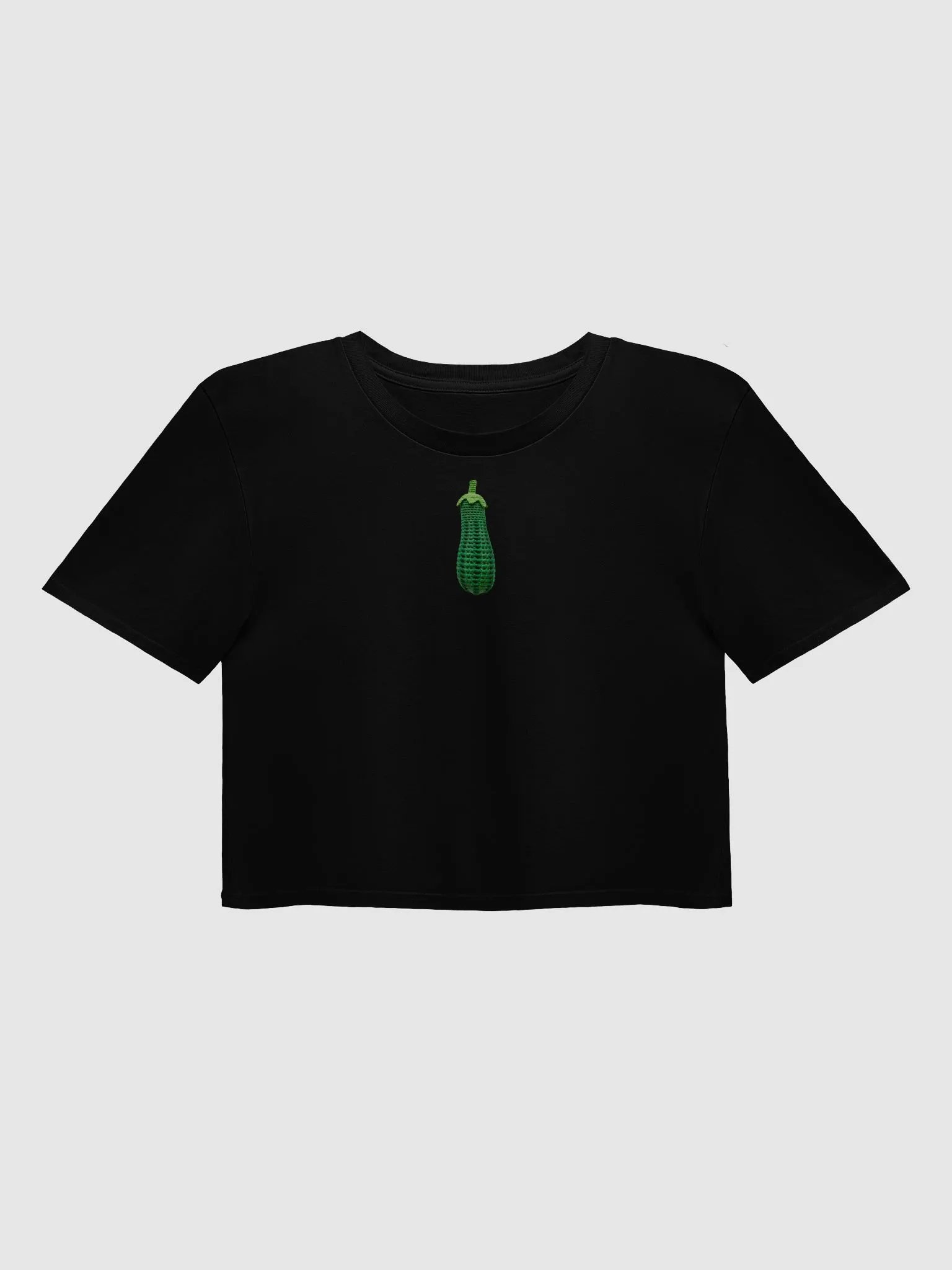 CozyAvocado Women's Premium Zucchini Crop Top #1 product image (1)