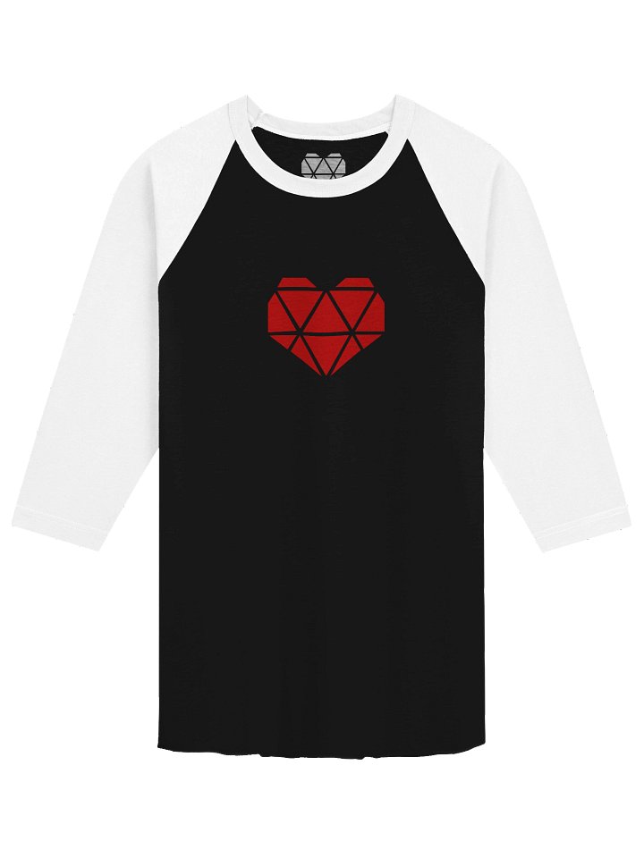 SKS BB Tee White Sleeve Red Heart product image (1)