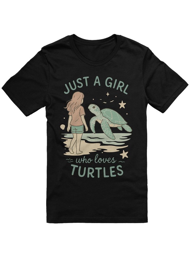 Turtle Love - Just a Girl T-Shirt product image (4)