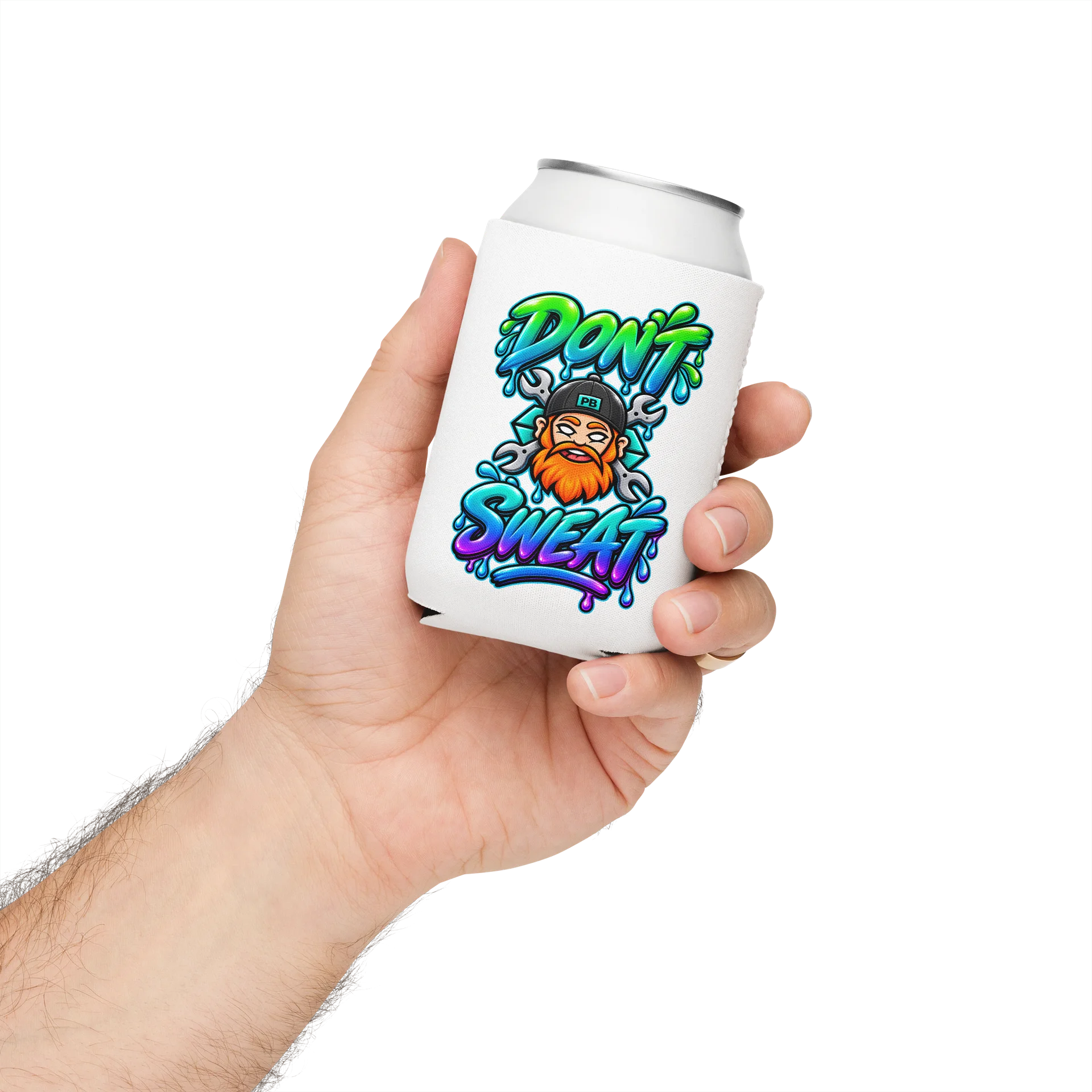 Don't Sweat Soft Koozie product image (3)