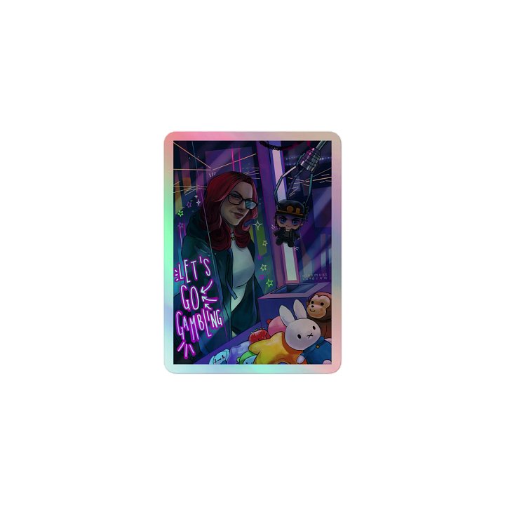LET'S GO GAMBLING ☆ sticker product image (1)