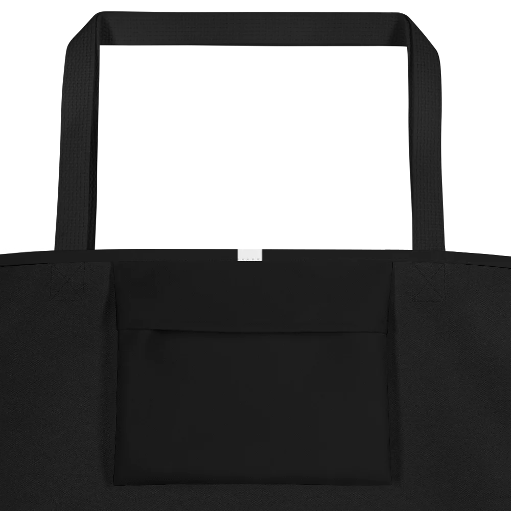 CBF - GOD STEPPED IN TOTE BAG W/ POCKET product image (3)