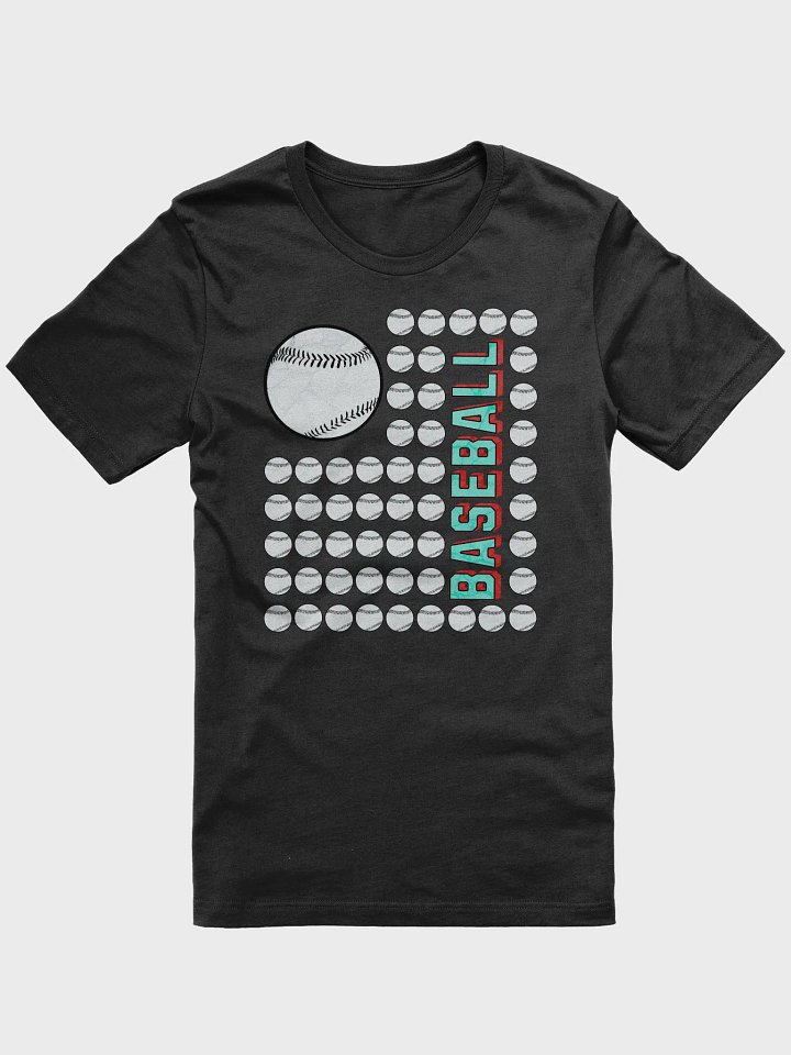 US Flag Baseball Home Run Style T-Shirt product image (1)