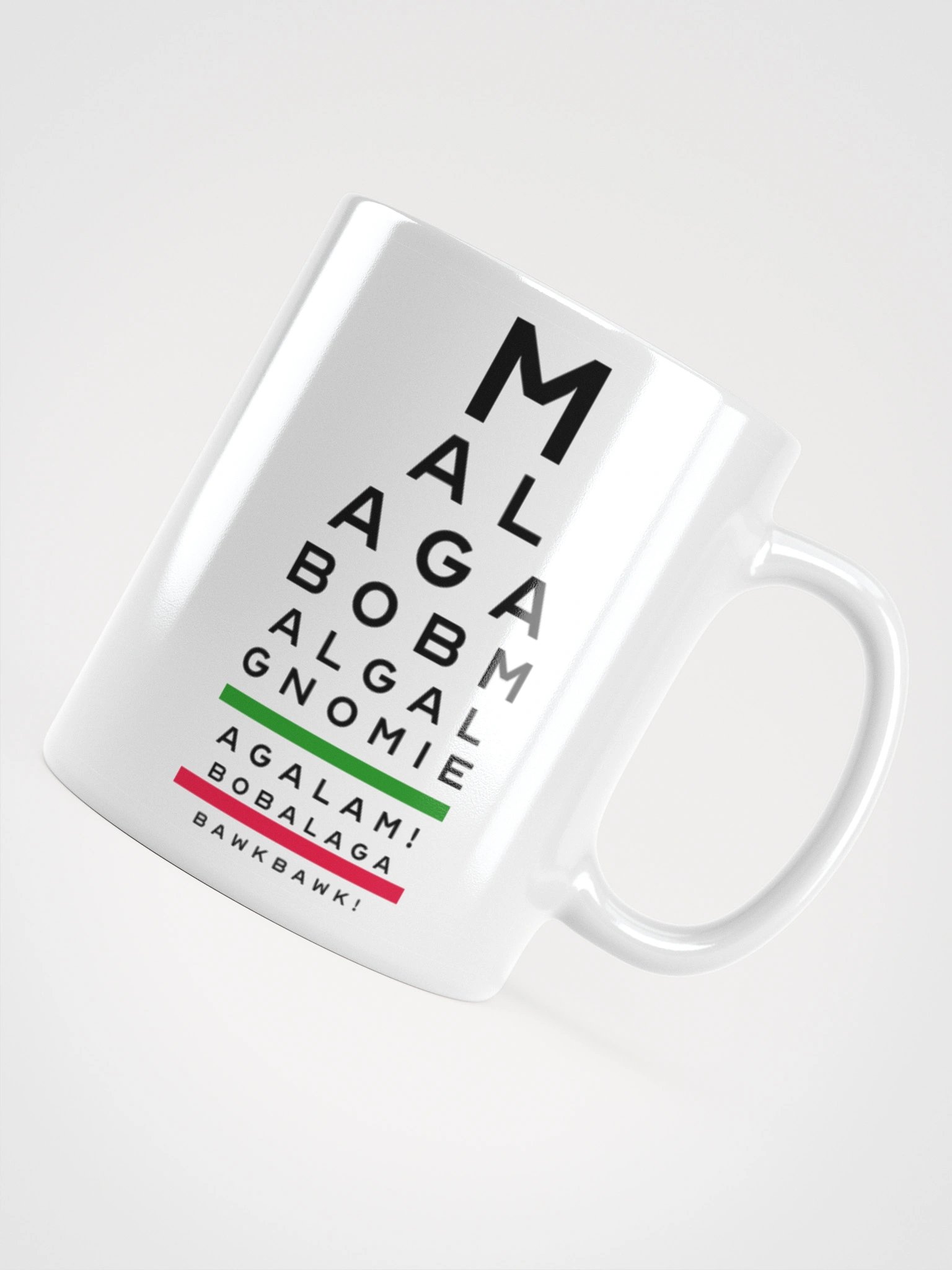 Malaga Eye Chart mug product image (5)