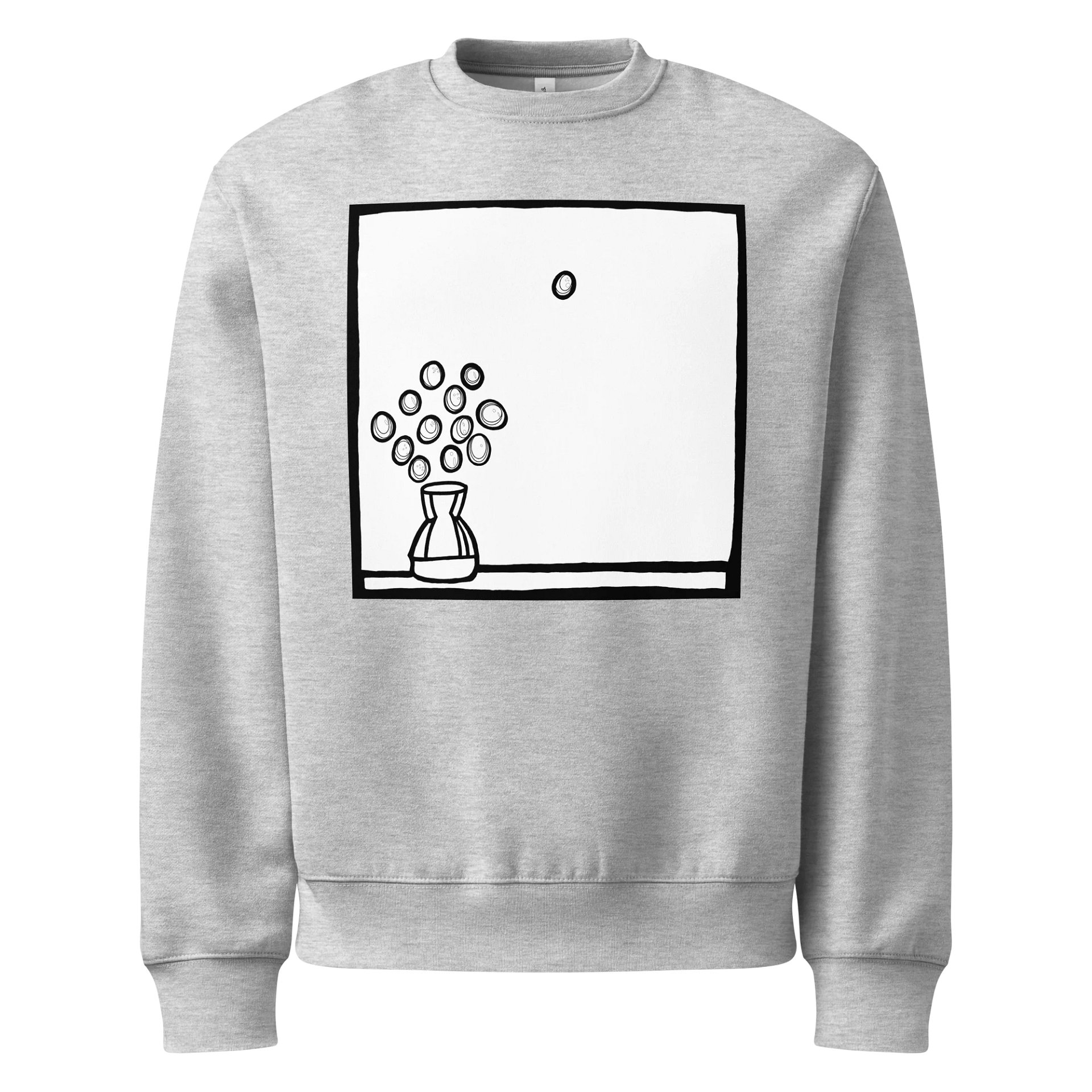 COLOR ME/ BUBBLE GUM GRAPES BOUQUET SWEATSHIRT product image (1)