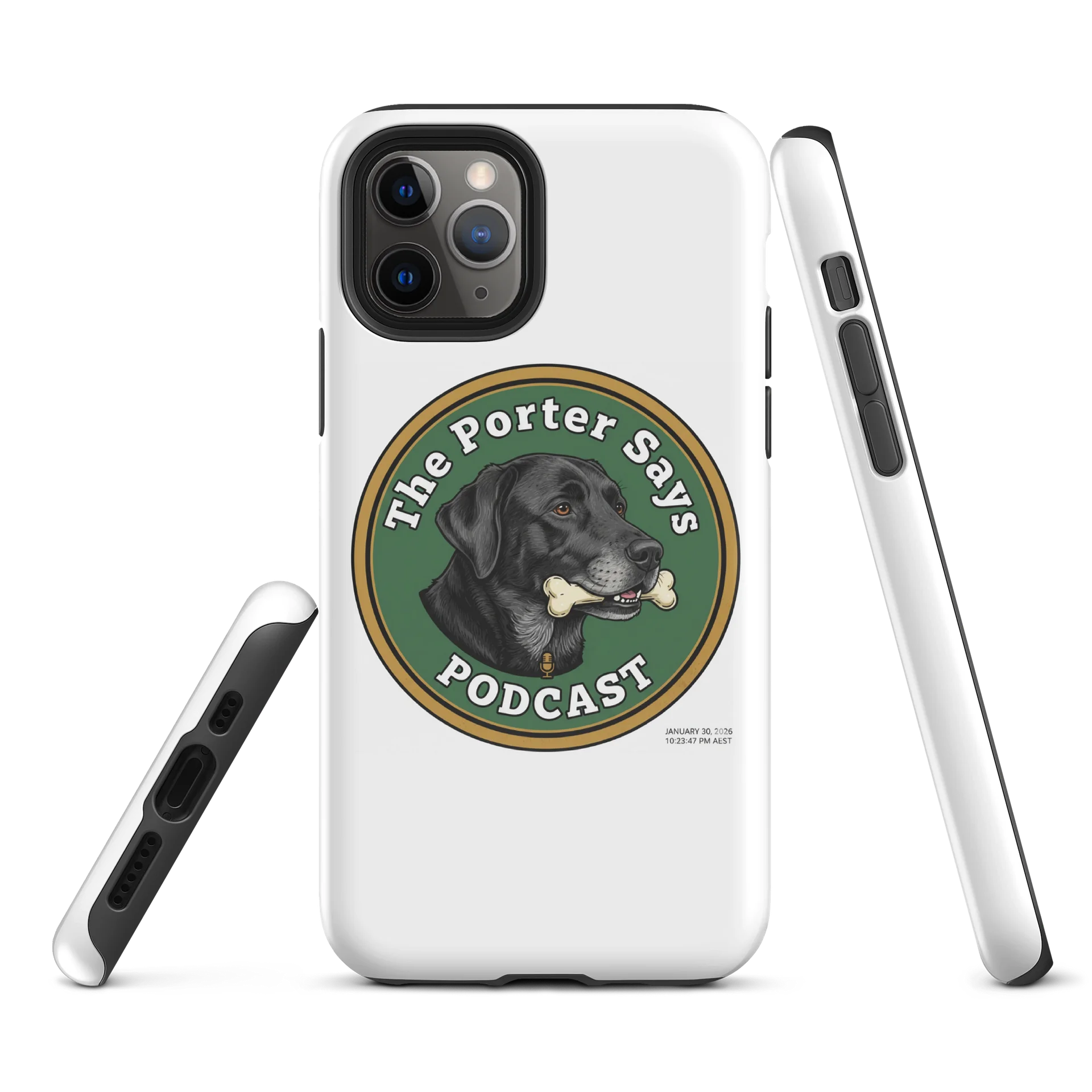 The Porter Says Podcast iPhone Case product image (1)