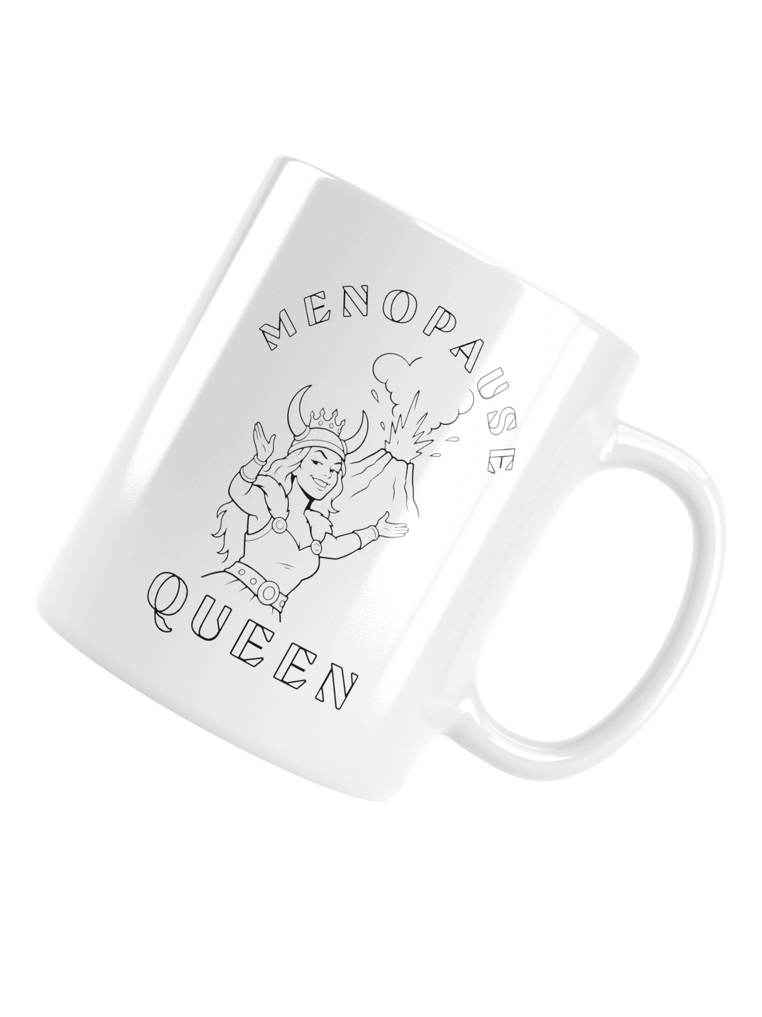 Valkyrie Menopause Queen Mug product image (5)