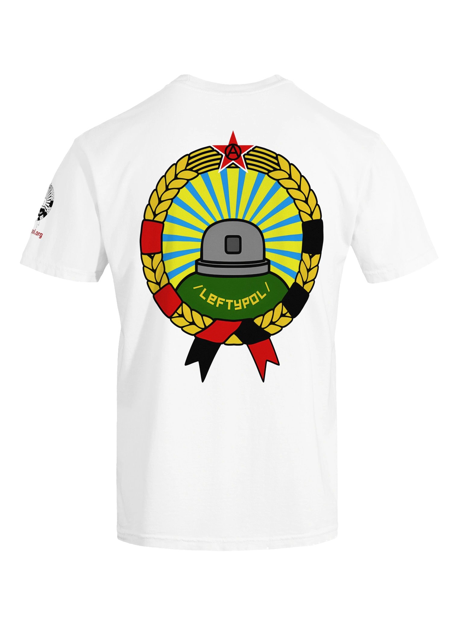 /leftypol/ — White T-Shirt product image (7)