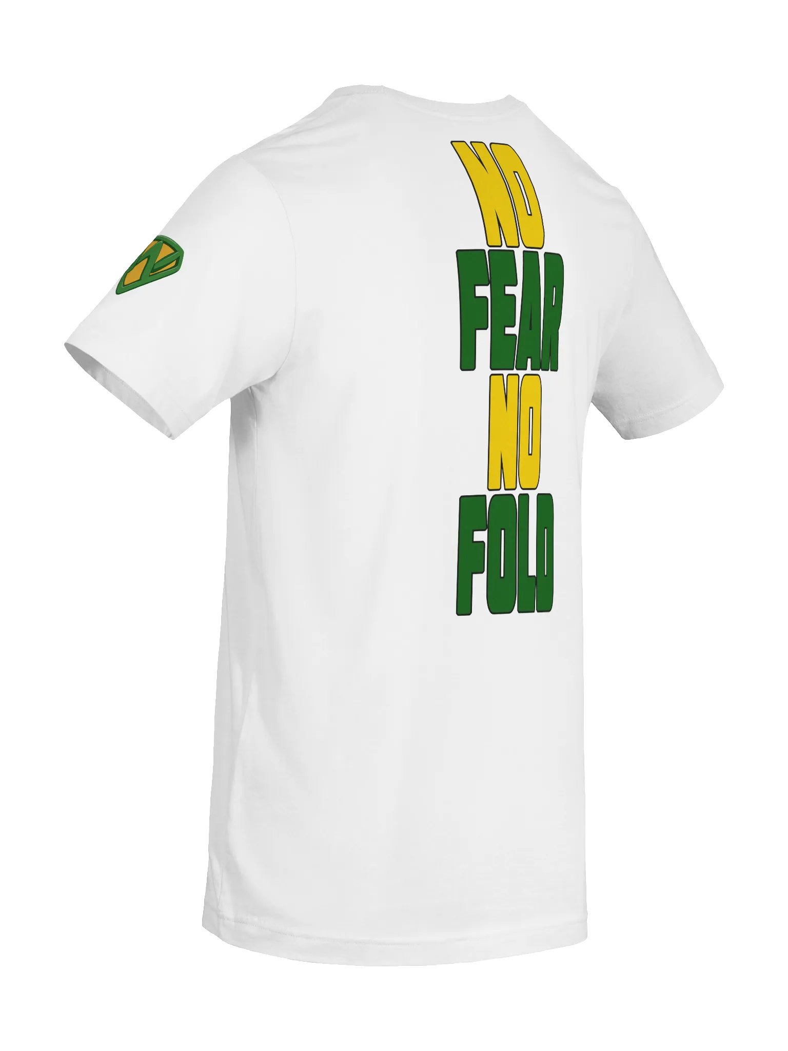 WAK PACK – No Fear No Fold Tee (Alpha Logo 2025 Edition) product image (10)