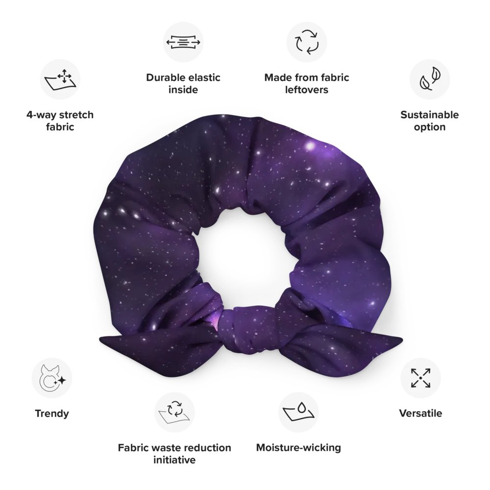 Galaxy scrunchie product image (12)