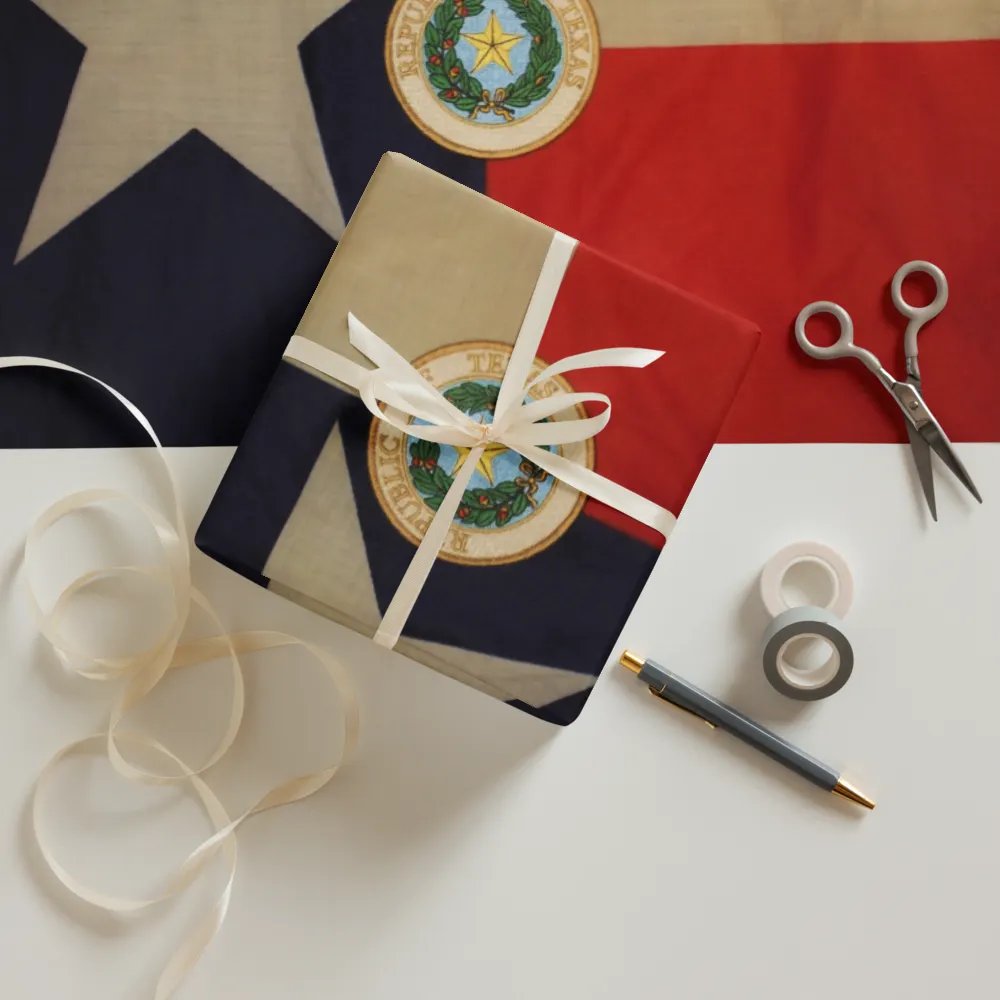 "Texas" Wrapping Paper product image (10)