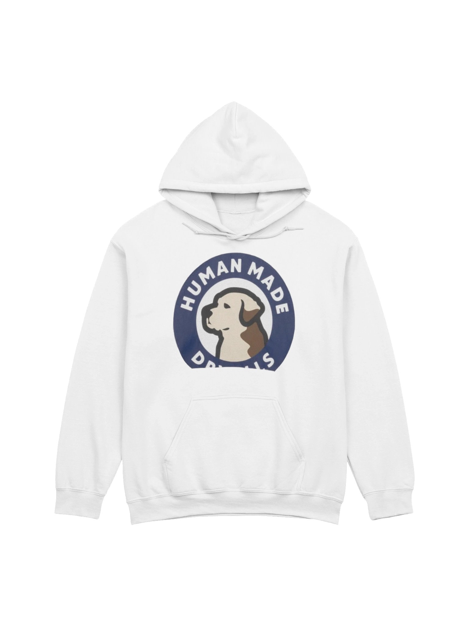 Human Made Heavy Oversized Dog White Hoodie product image (1)