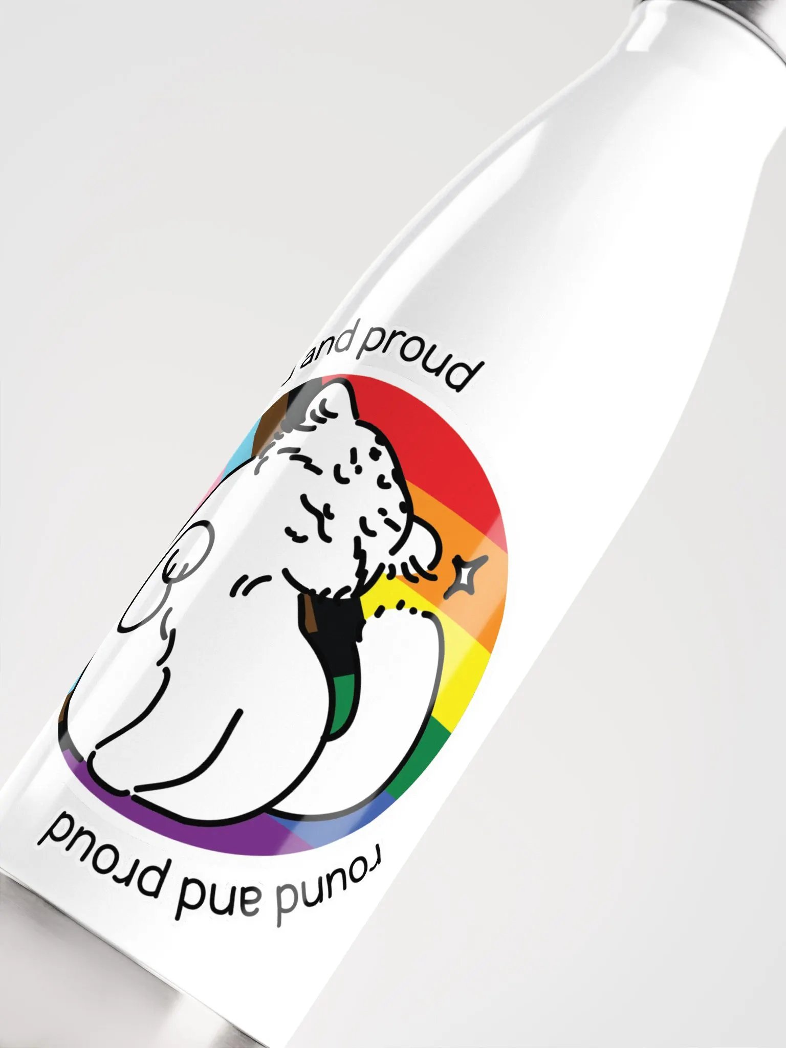 Round and Proud Manul Pride Version - Bottle product image (5)
