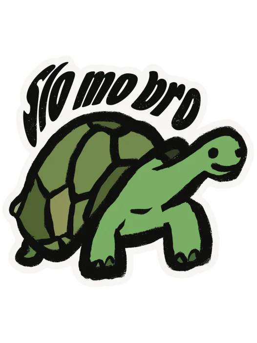 Slo-mo Tortoise Decal product image (1)