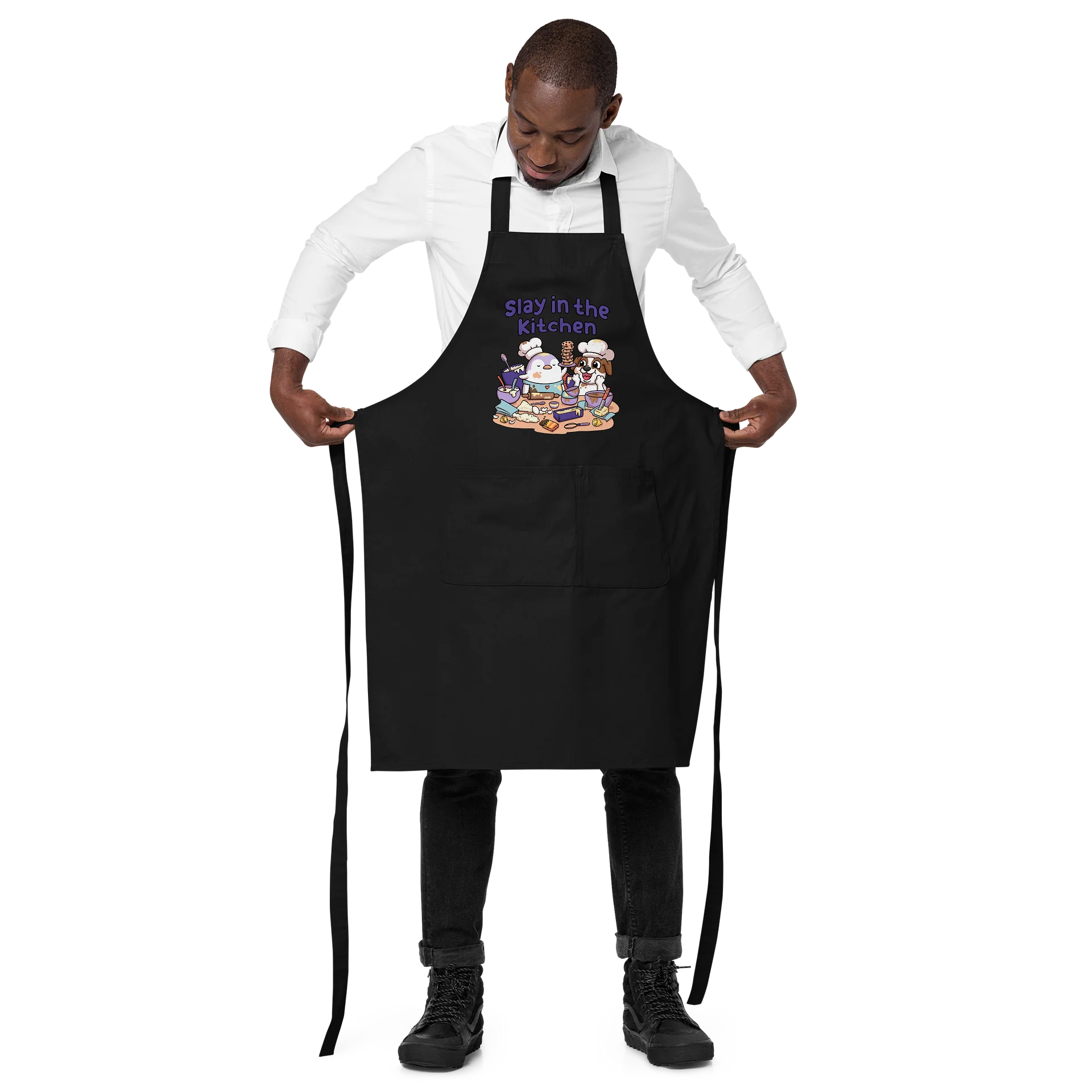 Slay in the Kitchen Apron [Darker Version] product image (2)