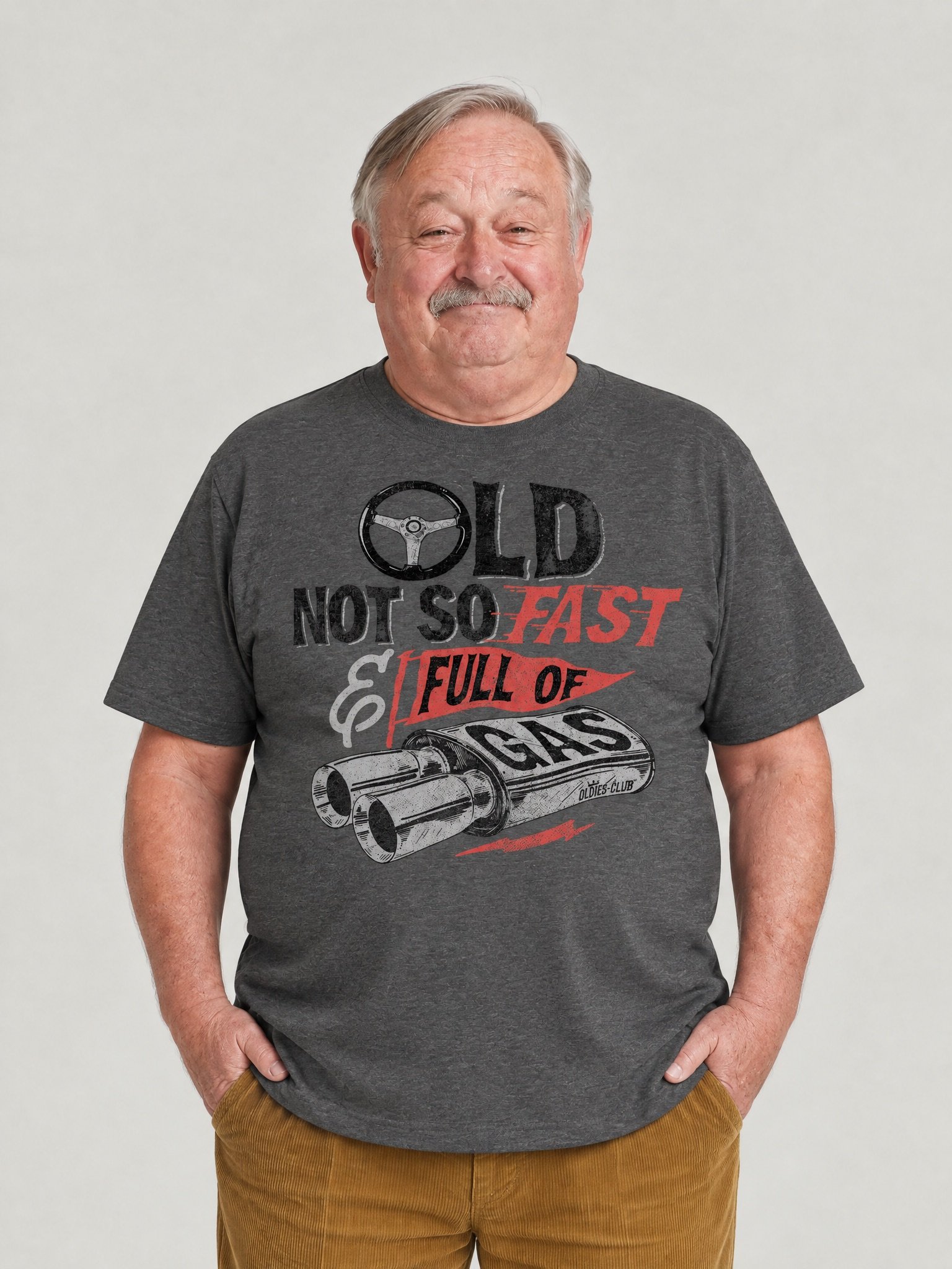 Old, Not So Fast, And Full Of Gas T-Shirt product image (2)