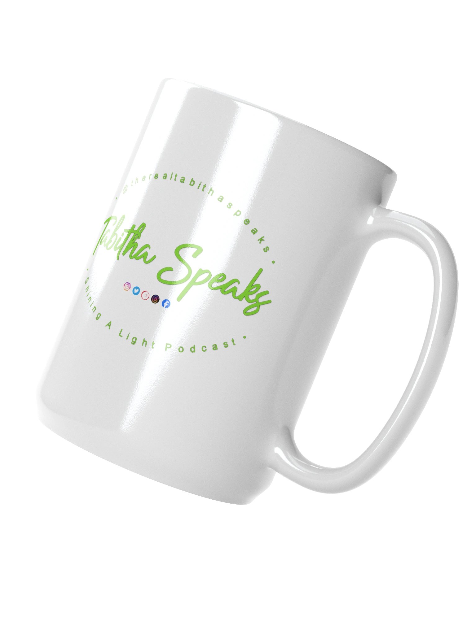 15 oz White Tabitha Speaks Mug product image (3)
