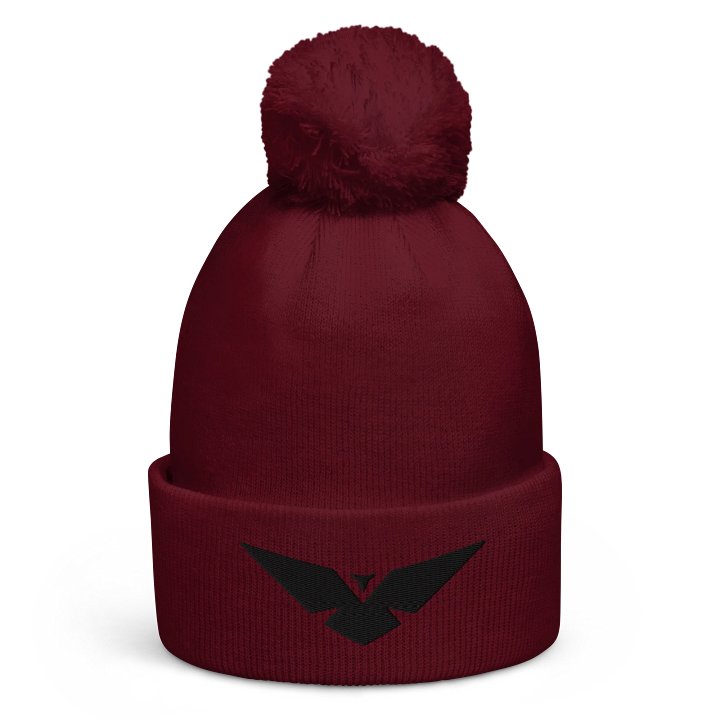 Black Logo Pom Pom product image (1)