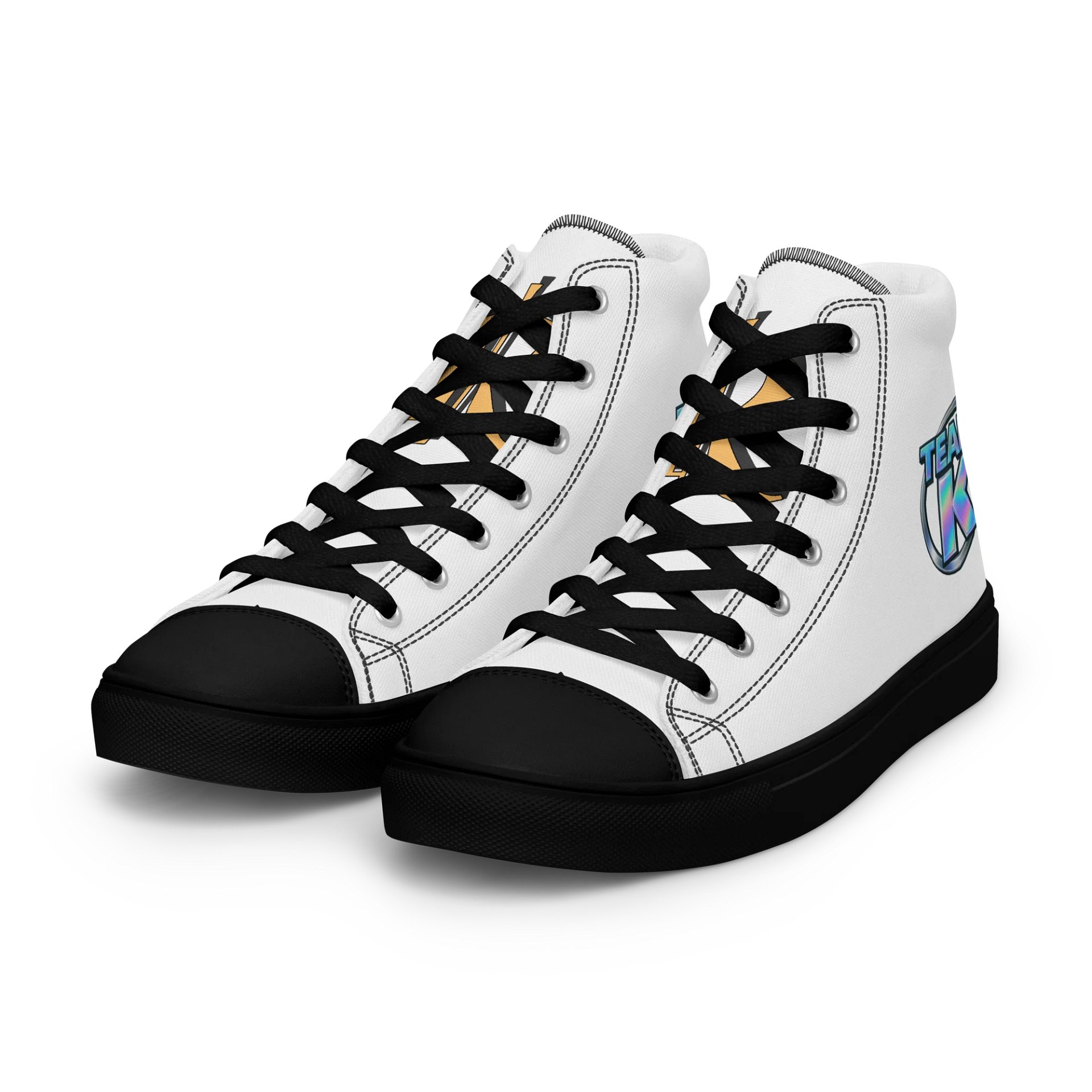 Team K 2000's Women's High Top Canvas Shoes product image (9)