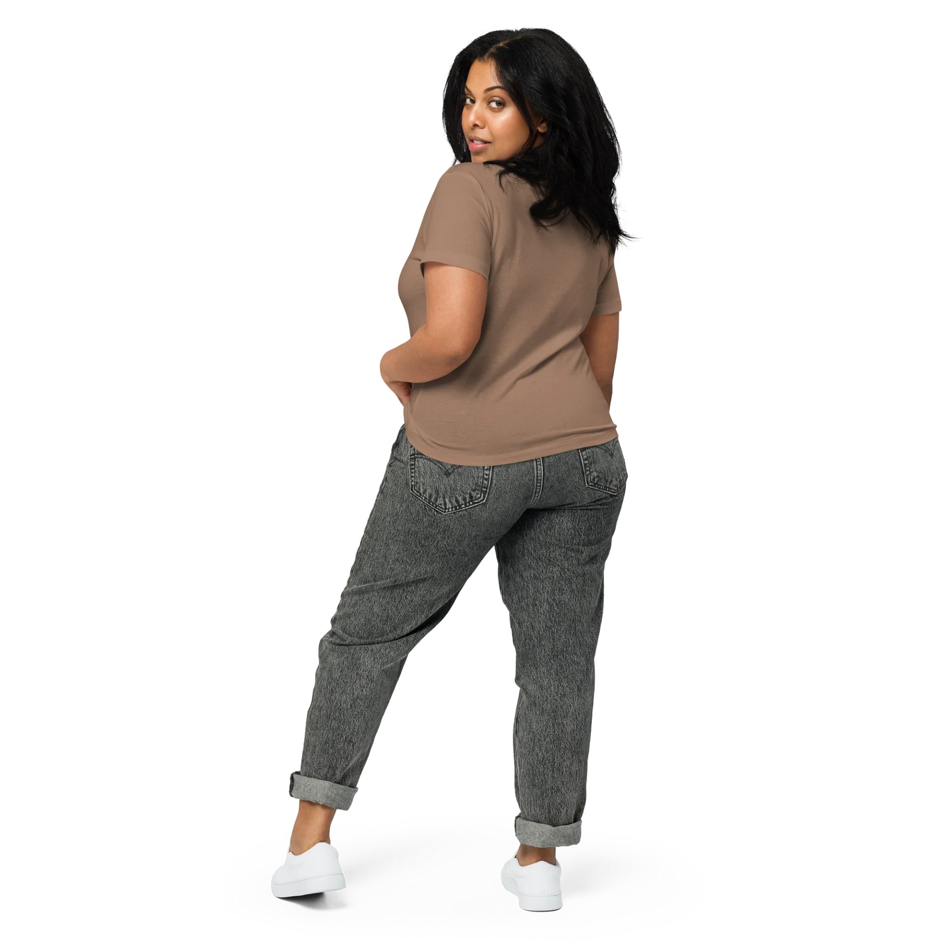 Cotton Heritage Women's High-Waisted Tee product image (20)