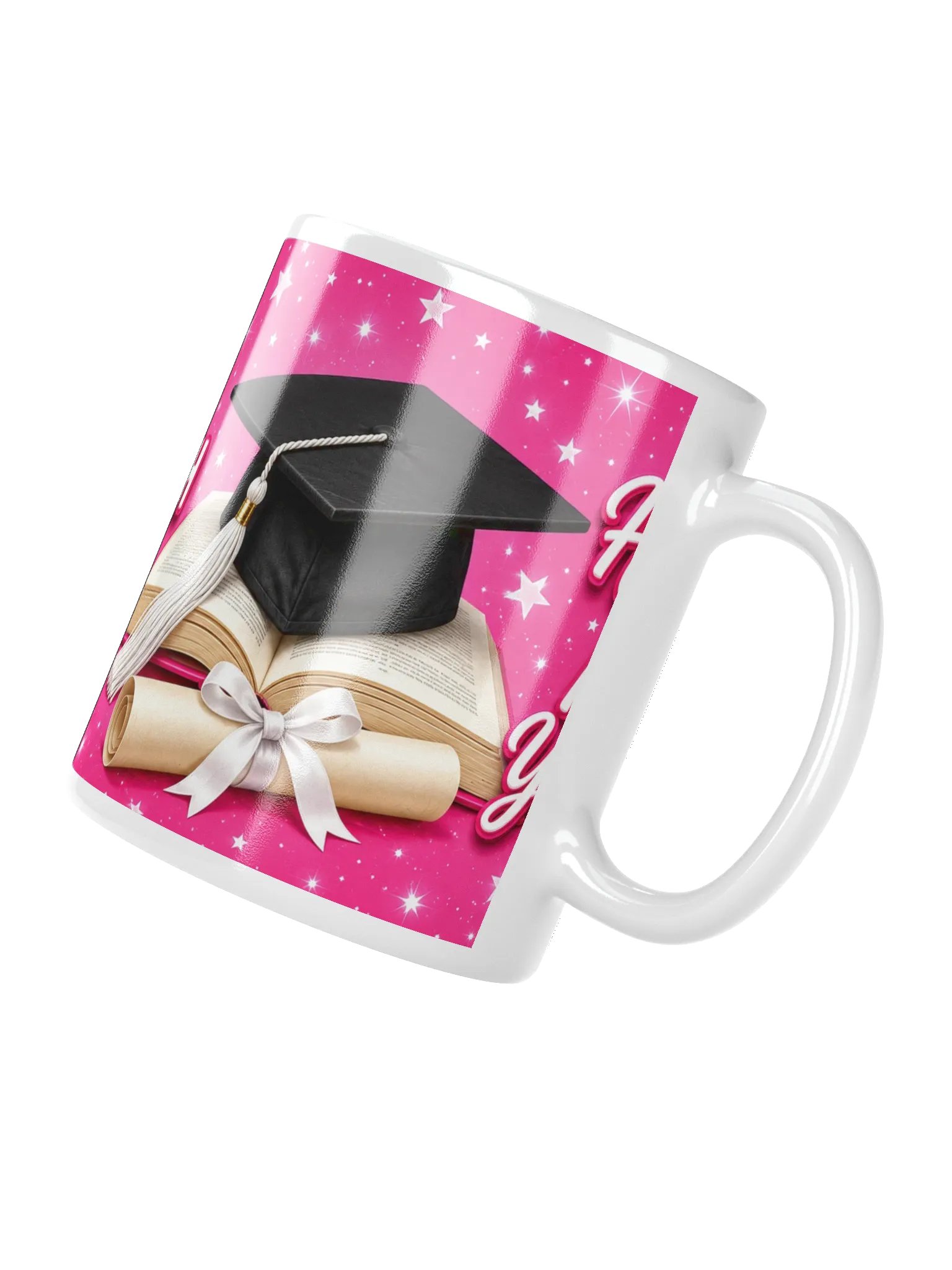 The Tassel Was Worth the Hassle — White Glossy Graduation Mug 11oz product image (4)
