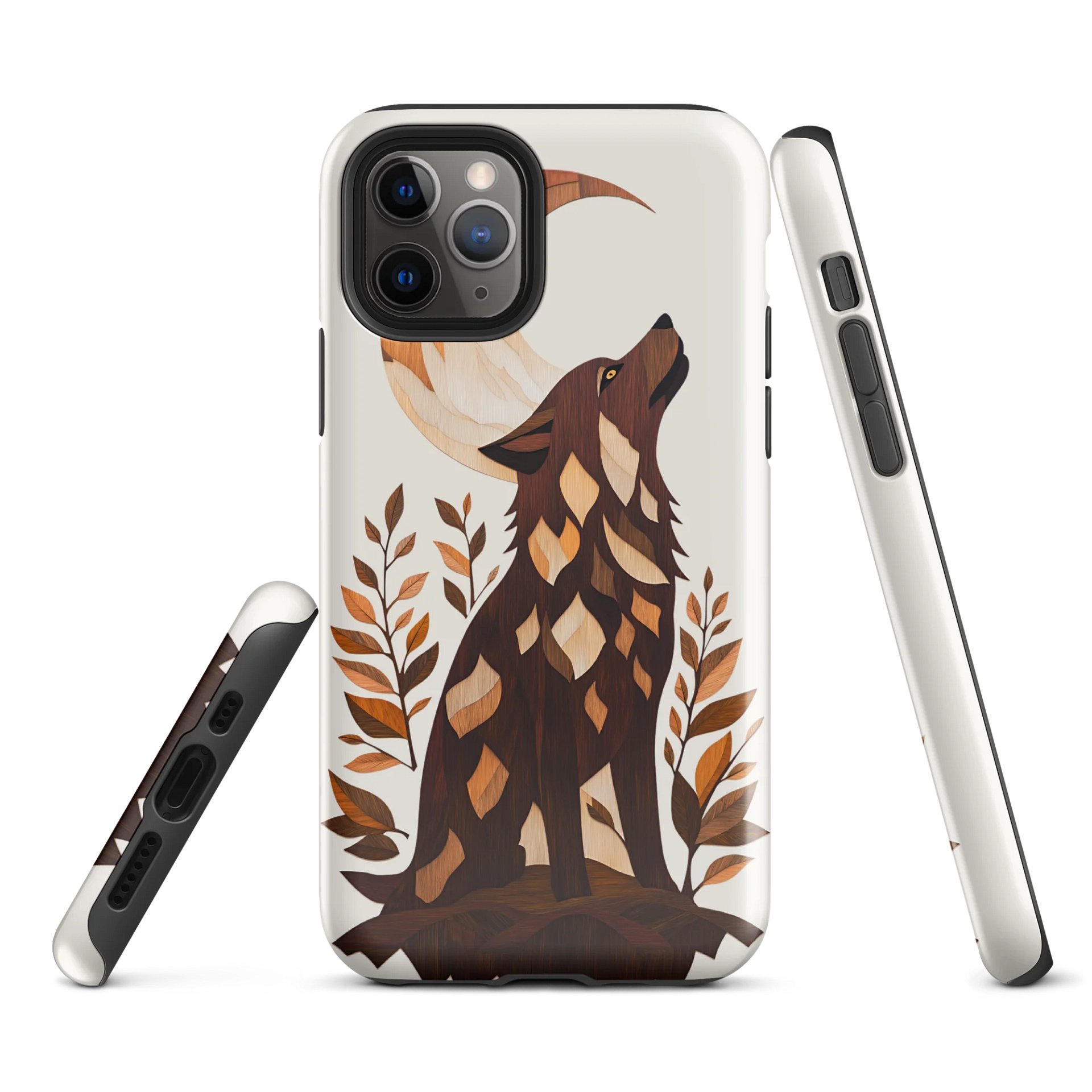 Mosaic Wolf iPhone® Tough Case product image (1)