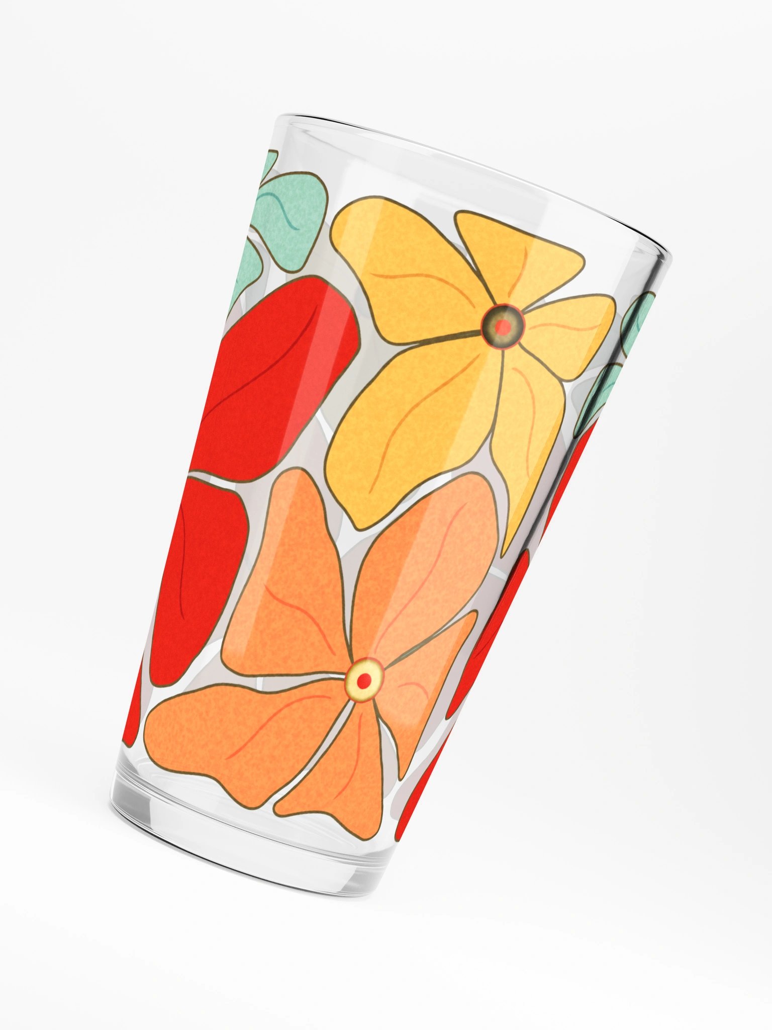 Petals and Olives Shaker Pint Glass product image (7)
