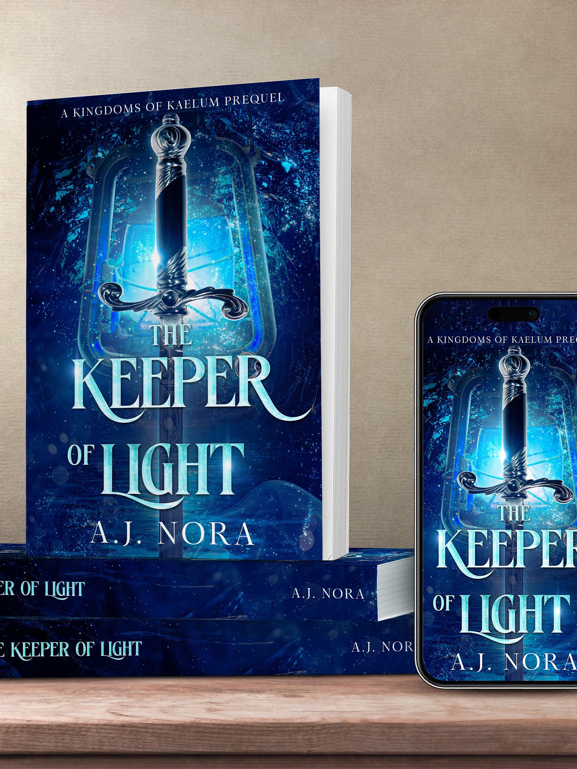 The Keeper of Light - Signed Paperback (Kingdoms of Kaelum Prequel) product image (1)