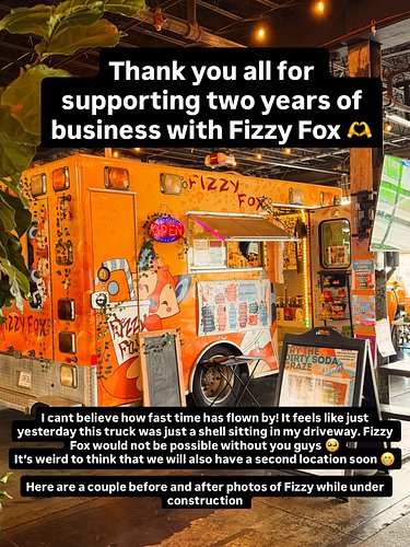 Thank you everyone for two years of Fizzy Fox! 🥹 
We would not be here without you 🫶 Can’t wait to see what the future brings...